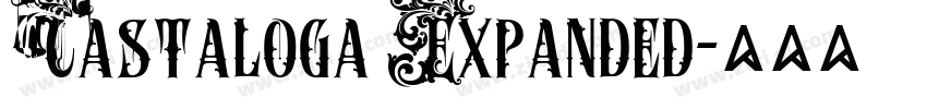 Castaloga Expanded字体转换 Castaloga Expanded字体转换